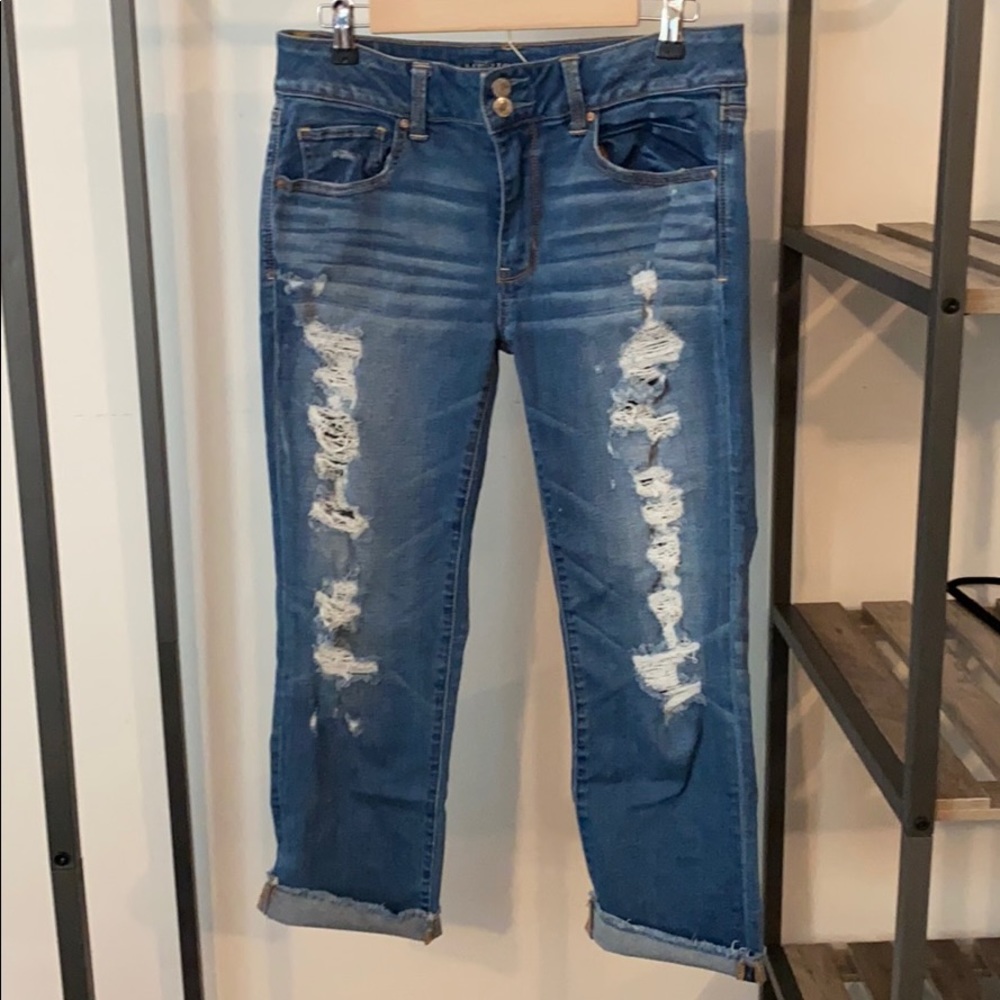 American Eagle Crop Jeans